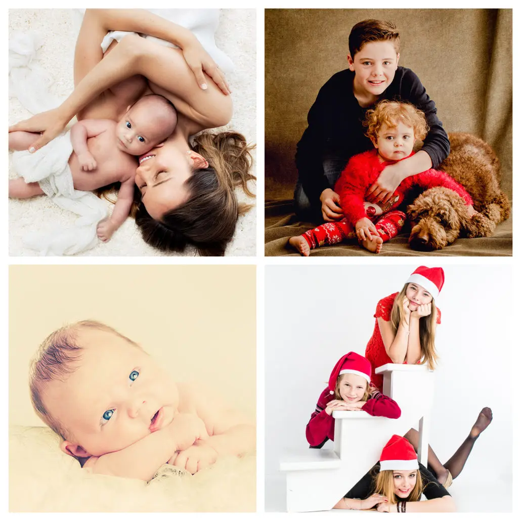 portrait de noel au studio à Luxembourg