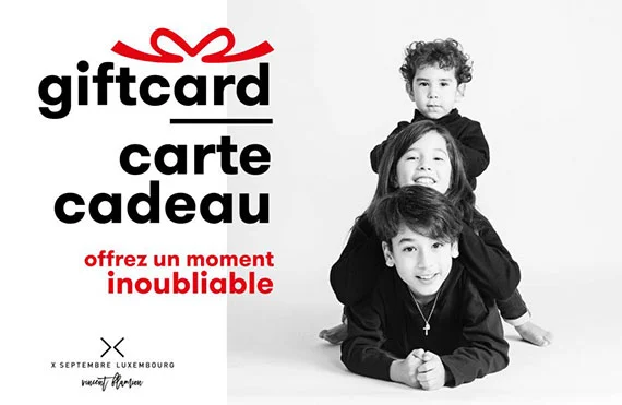 Bon cadeau - Shootings photo à Luxembourg - X Septembre Gallery - Vincent Flamion